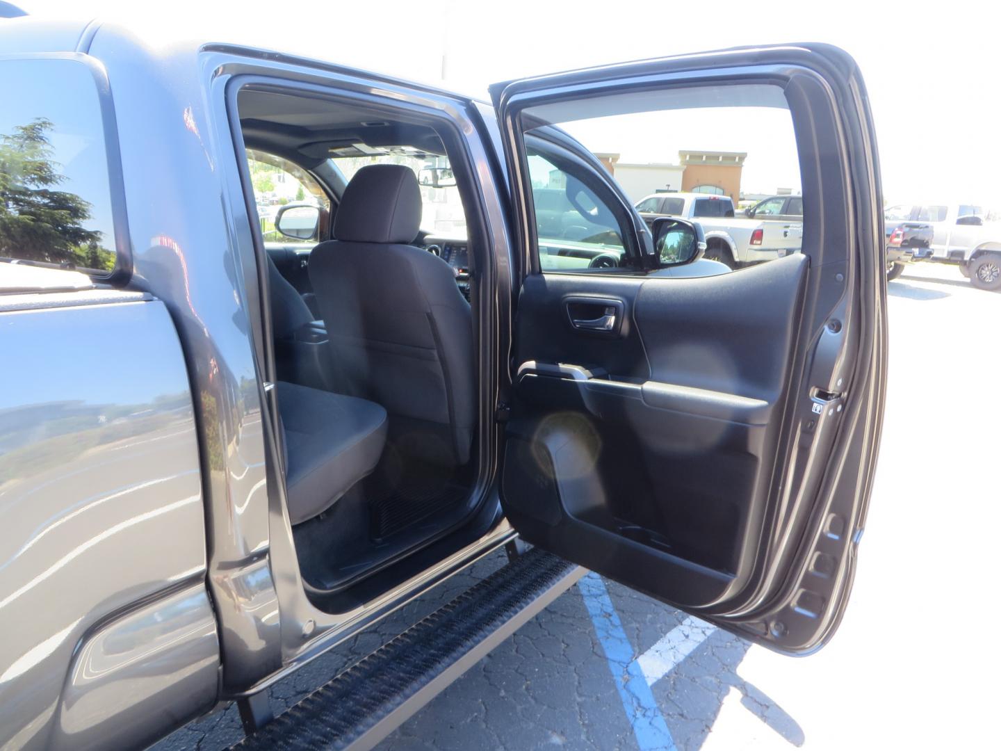 2017 CHARCOAL /GREY Toyota Tacoma TRD OFF-ROAD Double Cab Long Bed V6 6AT 4WD (3TMDZ5BN3HM) with an 3.5L V6 engine, automatic transmission, located at 2630 Grass Valley Highway, Auburn, CA, 95603, (530) 508-5100, 38.937893, -121.095482 - TRD Off-road Tacoma with a level kit, 17" Fuel Vector wheels, Falken Wildpeak AT tires, N-Fab running boards, Roll Up tonneau cover, BedRug, and window Deflectors. - Photo#47